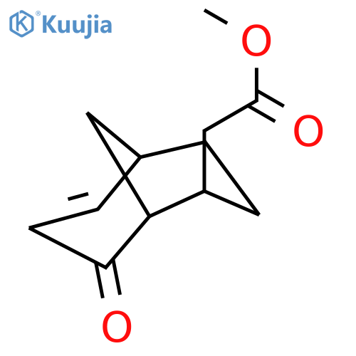 Bicyclo[3.3.1]non-6-ene-2-acetic acid, 8-oxo-, methyl ester structure