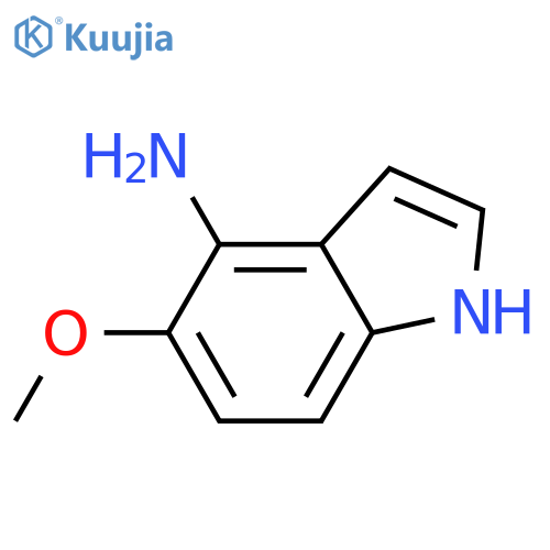 5-methoxy-1H-indol-4-amine structure
