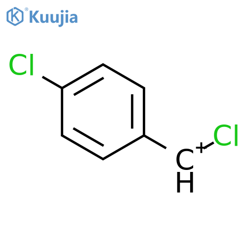 Methylium, chloro(4-chlorophenyl)- structure