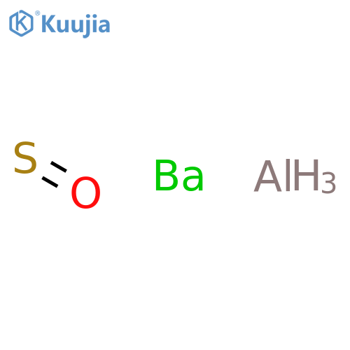 Aluminum barium sulfur oxide structure