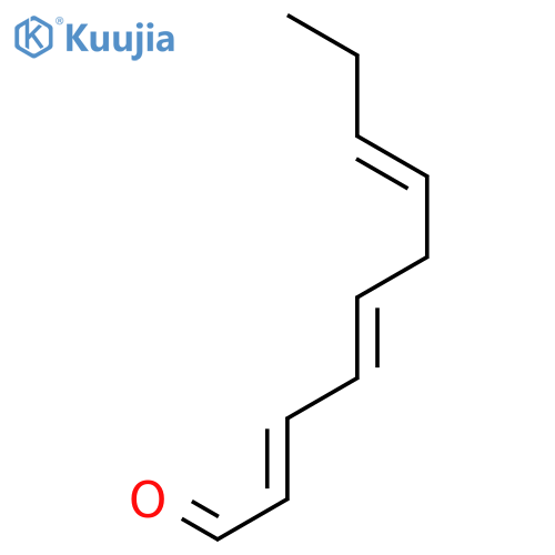 (2E,4Z,7Z)-deca-2,4,7-trienal structure