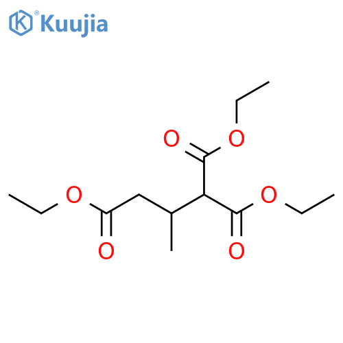 1,1,3-Propanetricarboxylic acid, 2-methyl-, triethyl ester, (+)- structure