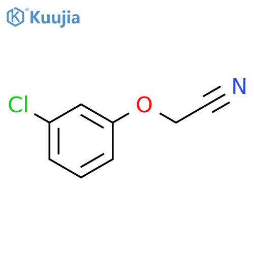 3-Chlorophenoxyacetonitrile structure