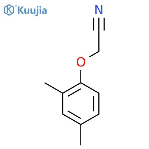 2-(2,4-Dimethylphenoxy)acetonitrile structure