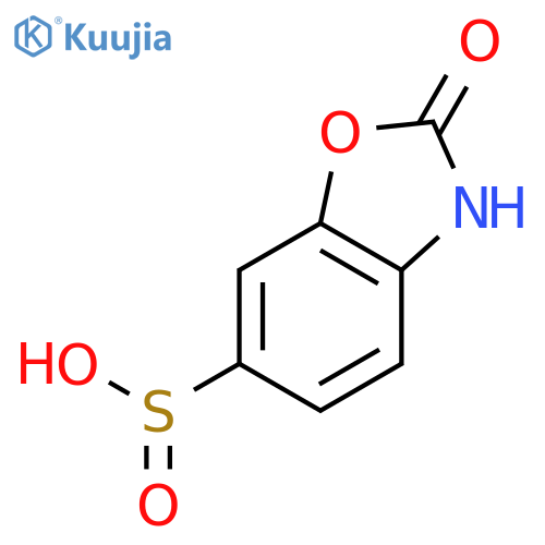 6-BENZOXAZOLESULFINIC ACID, 2,3-DIHYDRO-2-OXO- structure