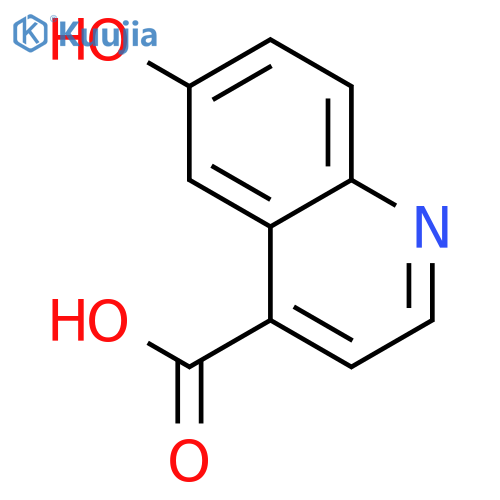 6-Hydroxyquinoline-4-carboxylic acid structure