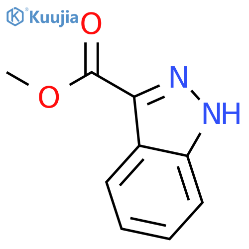 Methyl 1H-indazole-3-carboxylate structure