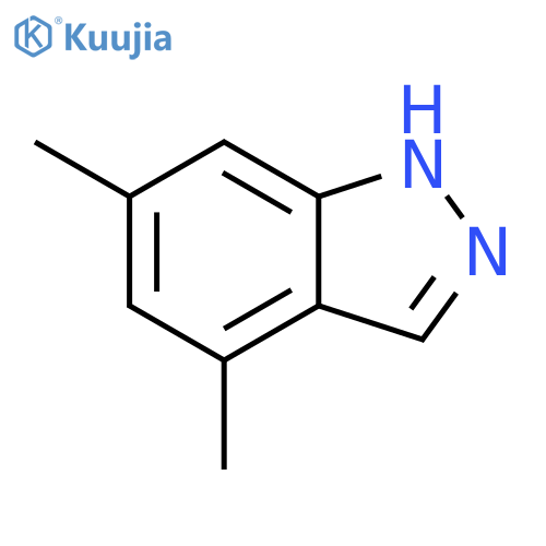 4,6-Dimethyl-1H-indazole structure