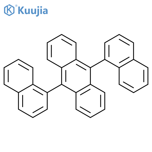Anthracene, 9,10-dinaphthalenyl- structure