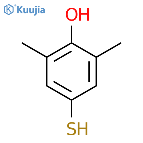 2,6-dimethyl-4-sulfanylphenol structure