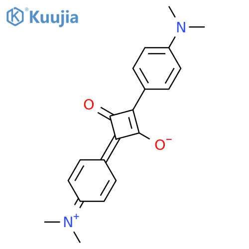 Cyclobutenediylium,1,3-bis[4-(dimethylamino)phenyl]-2,4-dihydroxy-, bis(inner salt) structure