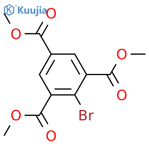 Trimethyl 2-bromobenzene-1,3,5-tricarboxylate structure