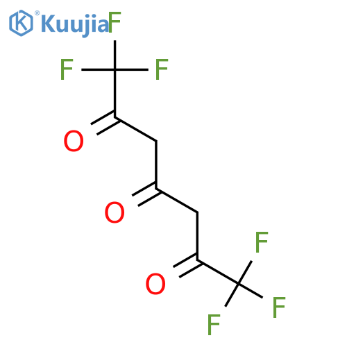 1,1,1,7,7,7-hexafluoro-2,4,6-heptanetrione structure
