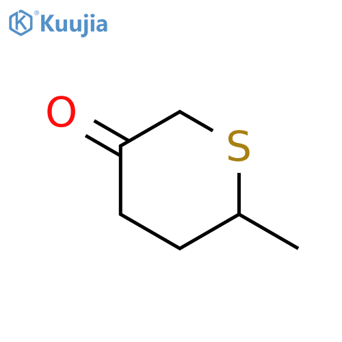 6-methylthian-3-one structure
