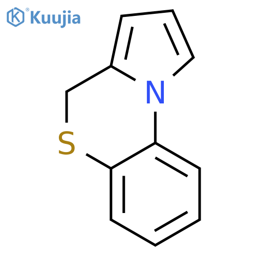 4H-pyrrolo(2,1-c)(1,4)benzothiazine structure