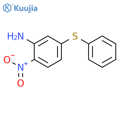 2-Nitro-5-phenylthioaniline structure