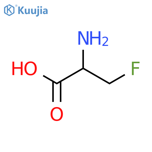 Alanine, 3-fluoro- structure