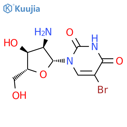 URIDINE, 2'-AMINO-5-BROMO-2'-DEOXY- structure