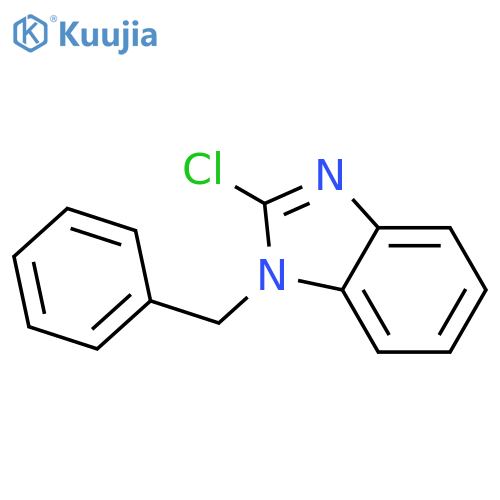 2-CHLORO-1-(PHENYLMETHYL)-BENZIMIDAZOLE structure