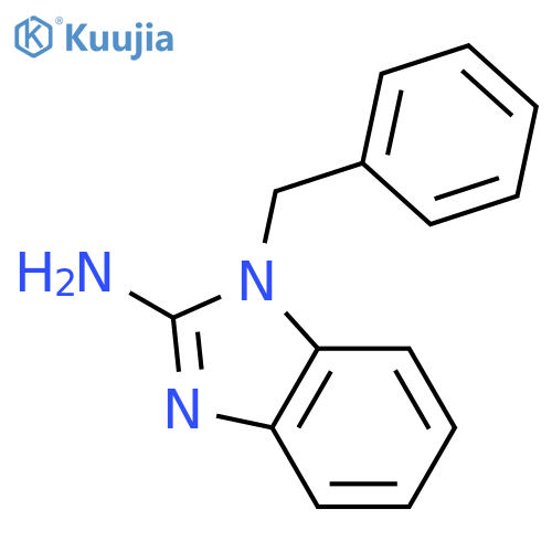 1-Benzyl-1H-benzimidazol-2-ylamine structure