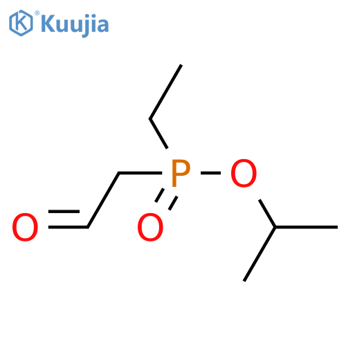Propan-2-yl ethyl(2-oxoethyl)phosphinate structure