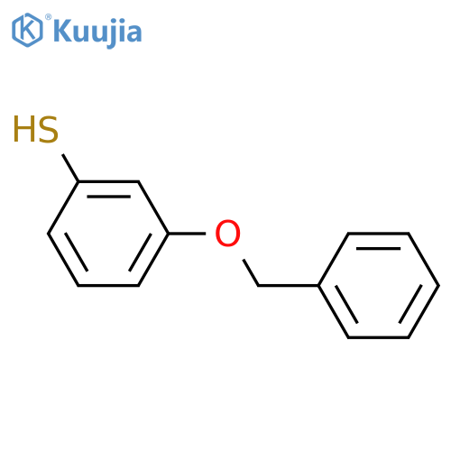 3-(benzyloxy)benzene-1-thiol structure