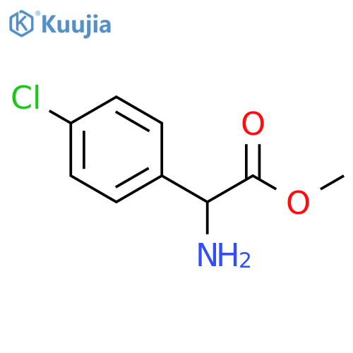 Methyl 2-amino-2-(4-chlorophenyl)acetate structure