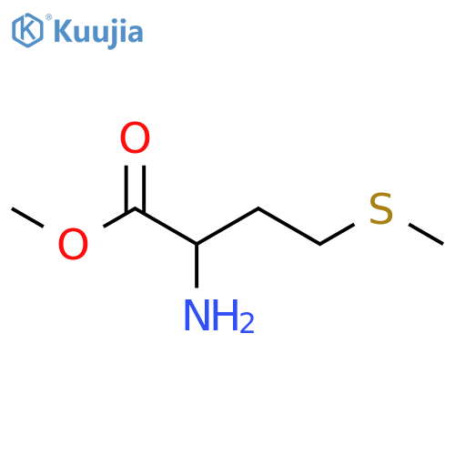 methyl 2-amino-4-(methylsulfanyl)butanoate structure
