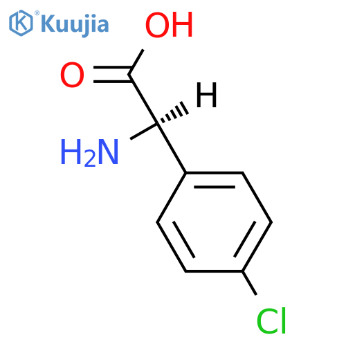 H-D-Phg(4-Cl)-OH structure