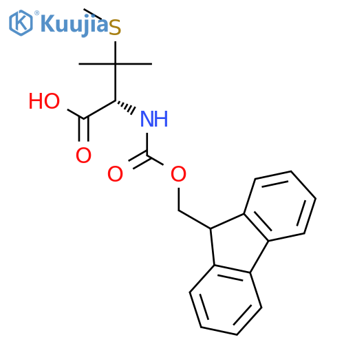L-VALINE, N-[(9H-FLUOREN-9-YLMETHOXY)CARBONYL]-3-(METHYLTHIO)- structure