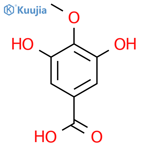 3,5-Dihydroxy-4-methoxybenzoic Acid structure