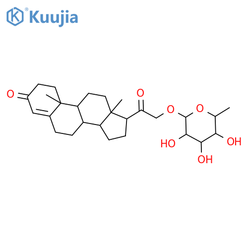 Deoxycorticosterone 21-Glucoside structure