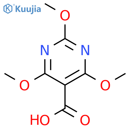 trimethoxypyrimidine-5-carboxylic acid structure