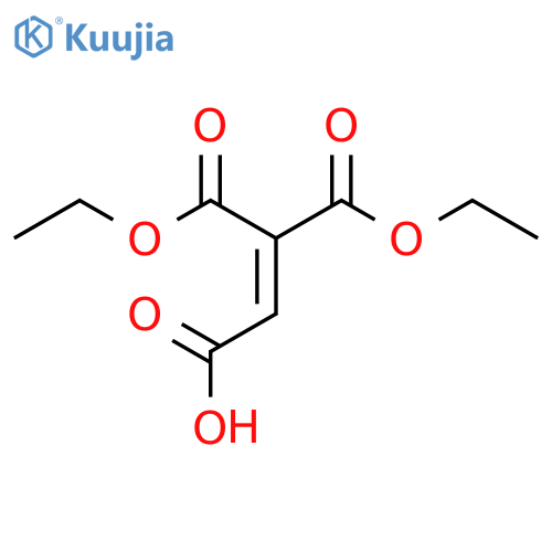 2-Ethoxycarbonyl-but-2-enedioic acid 1-ethyl ester structure