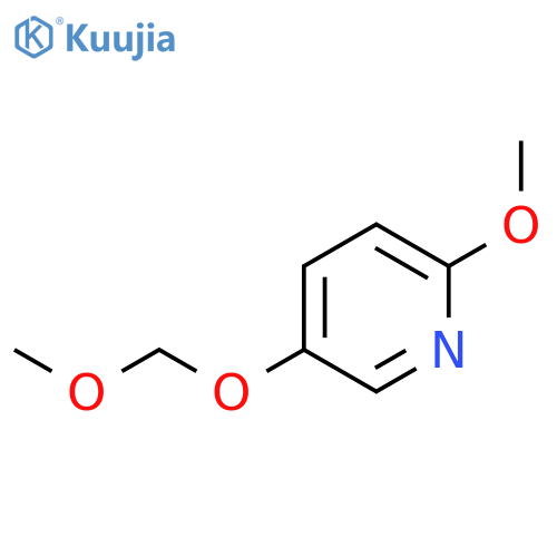 2-methoxy-5-(methoxymethoxy)pyridine structure