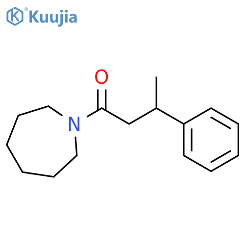 1-(3-phenylbutanoyl)azepane structure