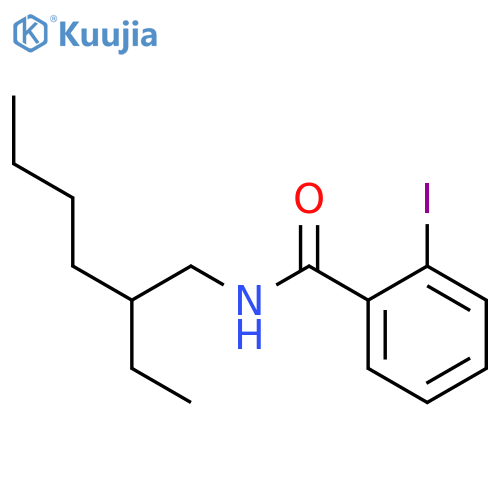 N-(2-ethylhexyl)-2-iodobenzamide structure