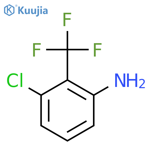3-Chloro-2-(trifluoromethyl)aniline structure