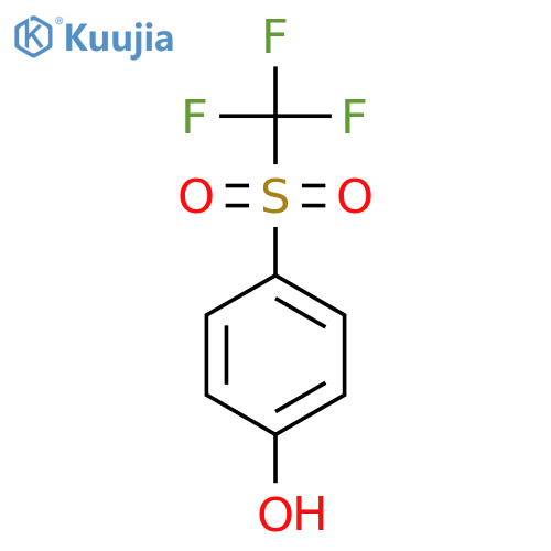 4-(Trifluoromethyl)sulphonylphenol structure