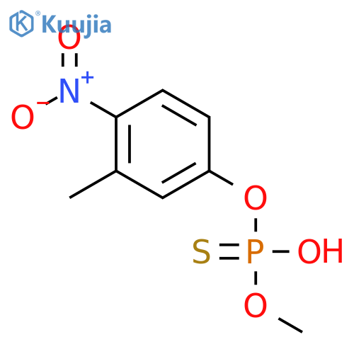 Demethylfenitrothion structure