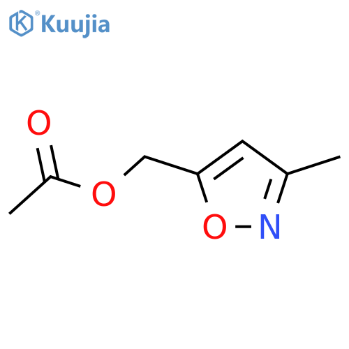 3-Methyl-5-isoxazolemethanol Acetate structure