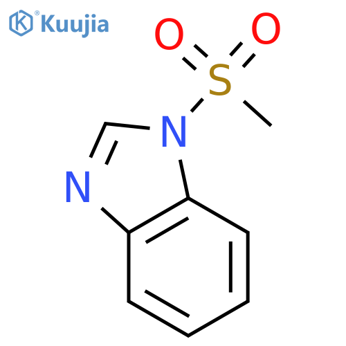 1H-Benzimidazole,1-(methylsulfonyl)- structure