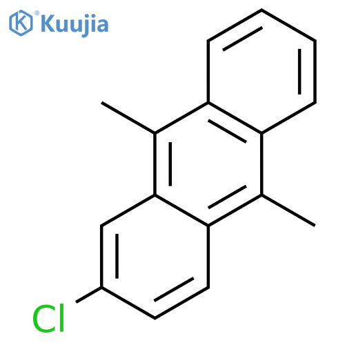 2-Chloro-9,10-dimethylanthracene structure