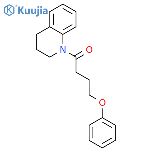 1-(3,4-dihydroquinolin-1(2H)-yl)-4-phenoxybutan-1-one structure