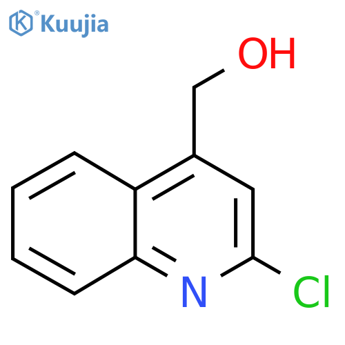 (2-Chloroquinolin-4-yl)methanol structure