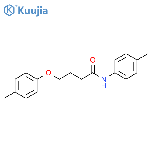 4-(4-Methylphenoxy)-N-(4-methylphenyl)butanamide structure