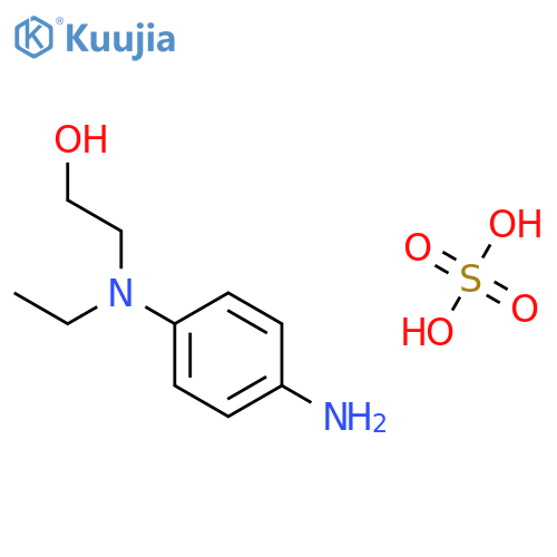 2-((4-Aminophenyl)(ethyl)amino)ethanol sulfate structure