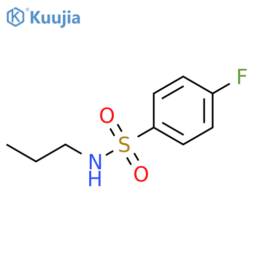 4-Fluoro-N-propylbenzenesulfonamide structure