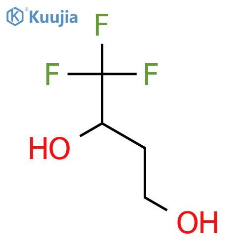 4,4,4-Trifluorobutan-1,3-diol structure