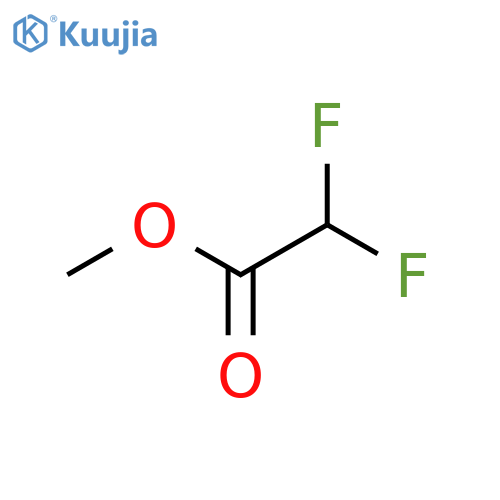 Methyl difluoroacetate structure